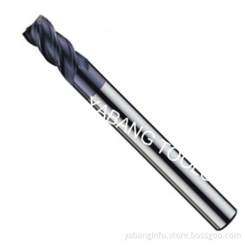 Long Shank Carbide Square End Mills (D3~D20mm*4Flutes)